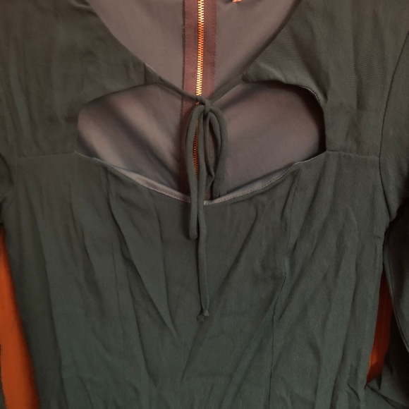 Nasty Gal Teal Mini Dress - Picture 3 of 6